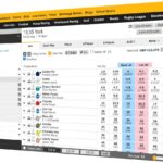 Ein Bildschirmfoto von betfair exchange